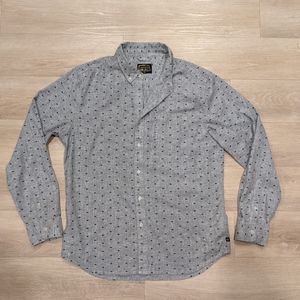 United By Blue Men's Bison Pattern Button Up